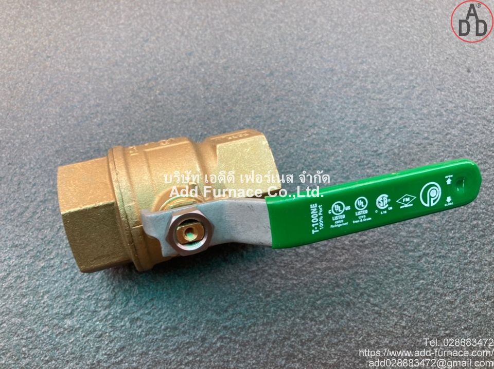 Gas Valve วาล์วแก๊ส Rub 1.1/4inch (2)